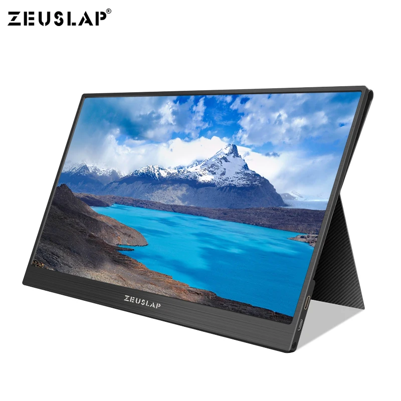  15.6inch 1920X1080P FHD 72% NTSC Mini Portable Monitor Screen for PS3 PS4 Switch Samsung DEX Huawei