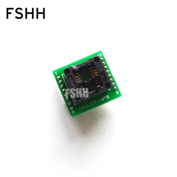 Gold-plated high-quality double-layer board SOP8 to DIP8 SOIC8 to DIP8 IC socket Programmer adapter Socket for wide 150mil rm6203 cr6203 dip8