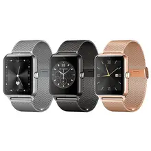 Pulsmesser Bluetooth Smart Watch Armbanduhr Datum Modus Smartwatch Tragbares Gerät Z50 mit NFC G-sensor 0.3MP Kamera