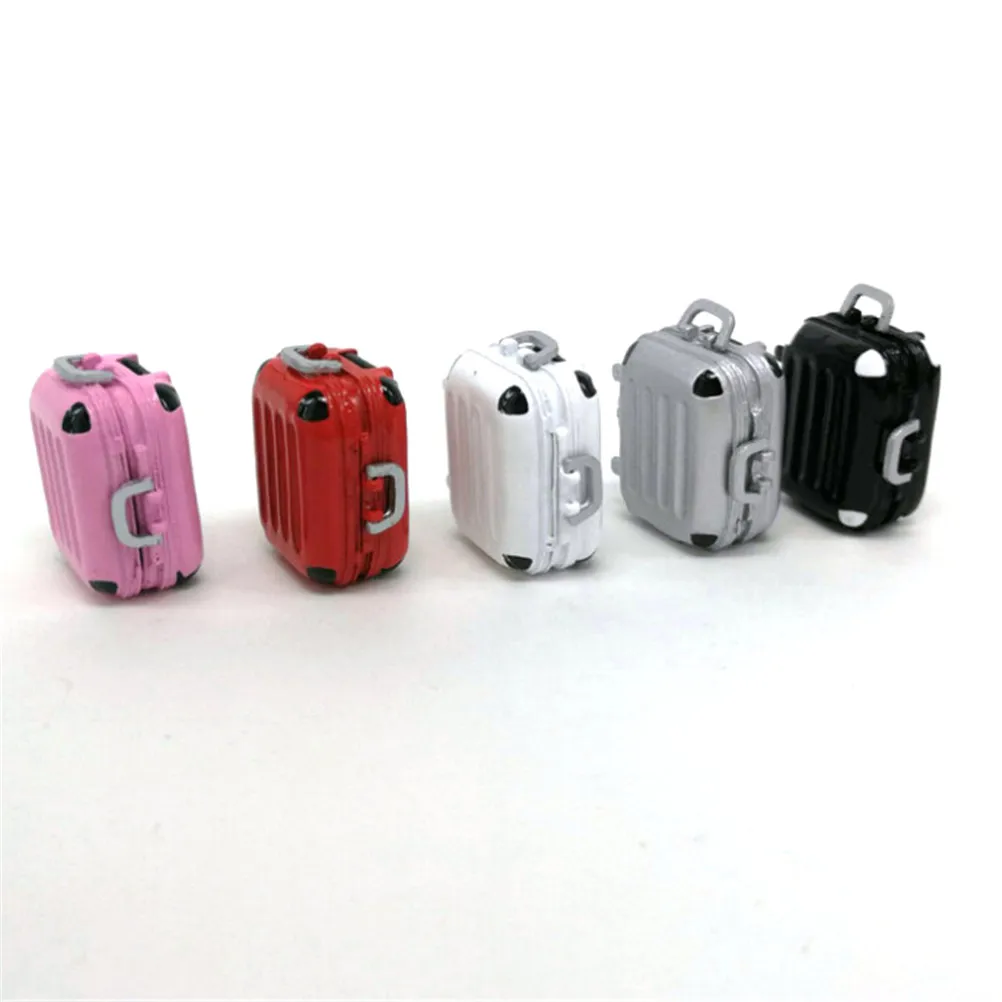 1PCS Cute Travel Suitcase Luggage Fashion Toys Dollhouse Miniature My