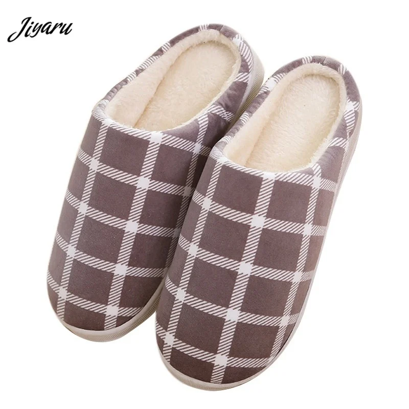 

2018 Newly Male Slippers for Bedroom Men Winter Indoor Slippers Soft Plush Slippers Shoes for Men Non-Slip Men Floor Shoes