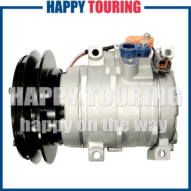 9.  Car AC Compressor 20Y-810-1260 20Y8101260 for KOMATSU PC200-8 PC220-8  PC300-7 PC200LC-8 PC220LC-8 PC270-8 PC300-7