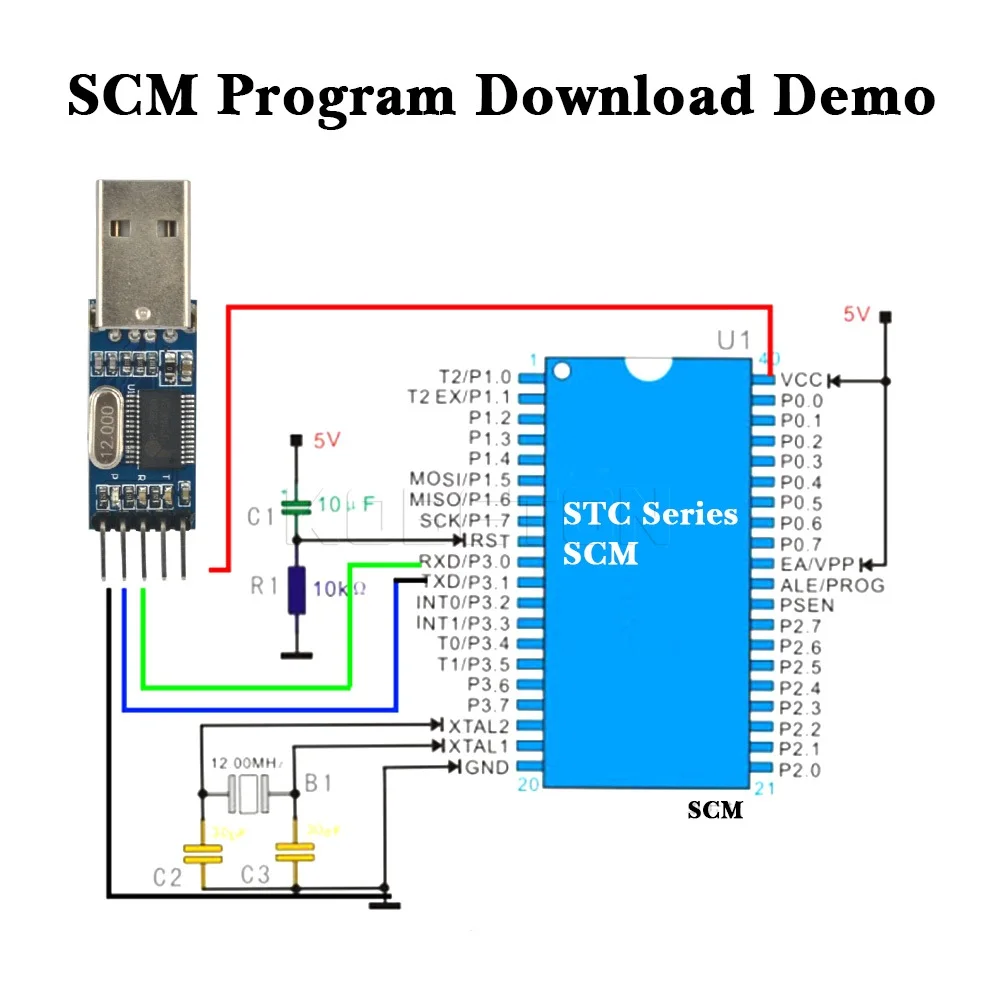 Details about / 20Pcs For Arduino Converter Ttl PL2303HX Auto Converter Module Usb To RS232 gu