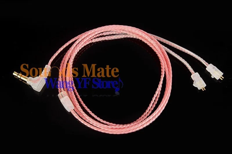 Silver Plated 6N OFC Cable For Ultimate Ears UE TF5 TF10 10pro TF15 SF5 Pro SF3 4 Colors Select
