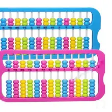 Настоящий Монтессори материал Материал s математические игрушки Abacus Обучающие бусины классический древний студенческий калькулятор