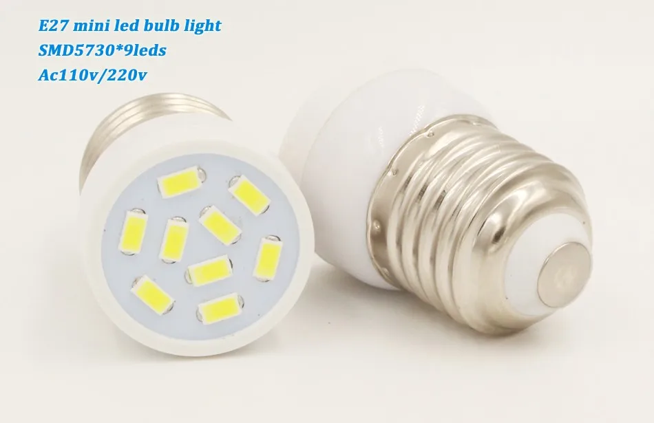 E27 small 5730 9led bulb 14