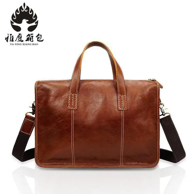 

Cow Genuine Leather Messenger Bags Men Travel Business Crossbody Shoulder Bag For Man Sacoche Homme Bolsa Masculina