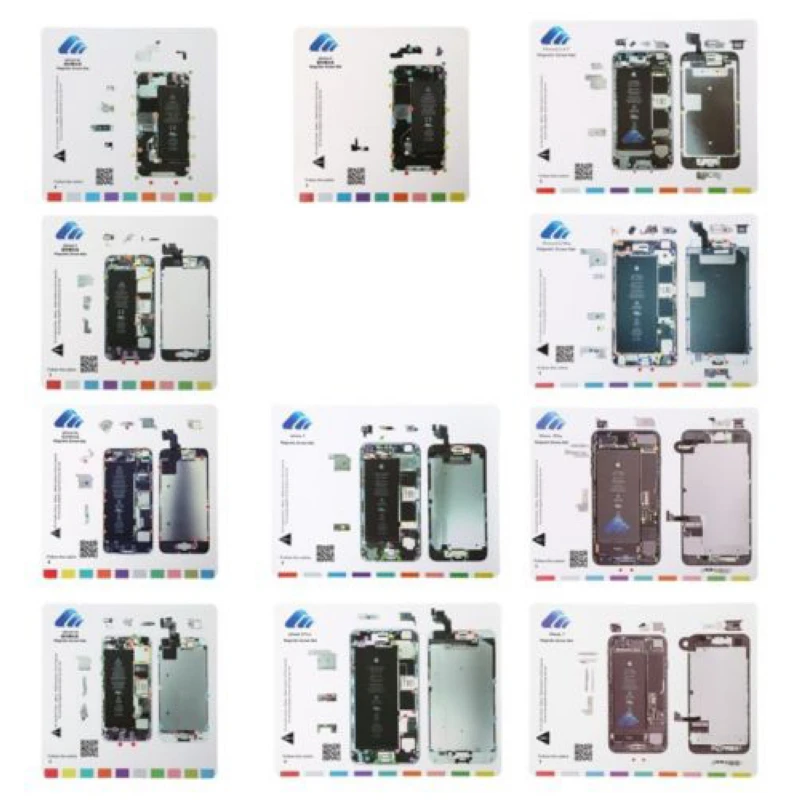 Magnet Repair Tools Guide Pad Screw Keeper Chart Mat for iPhone 5s 6 7 8 Plus X