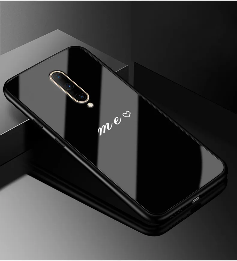 Чехол из закаленного стекла для Oneplus 7 Pro, роскошный противоударный чехол из ТПУ+ стекло для Oneplus 6T 6 7 Pro 7Pro 5 5T 3t Coque - Цвет: 05