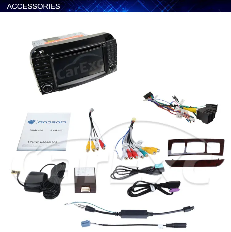 Perfect 7 Inch Android 9.0 Octa Core Car Radio Stereo Systemr For Mercedes Benz S320 S350 S400 W220 W215 S Class GPS Multimedia Unit. 27
