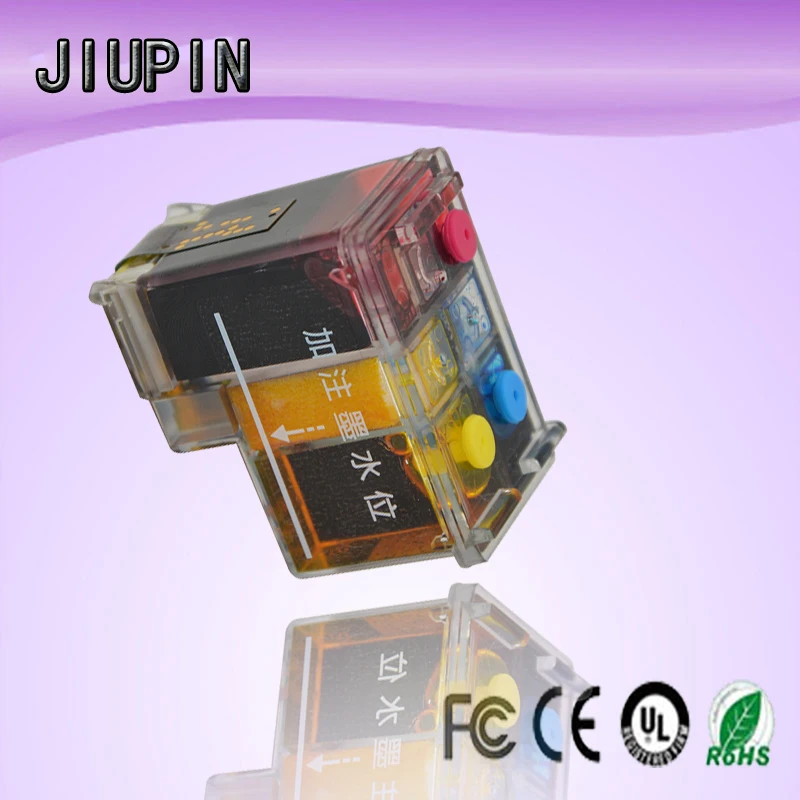 New cartridge for Refillable Edibel ink cartridge for Coffee printer Food printer for HP 803BK 803