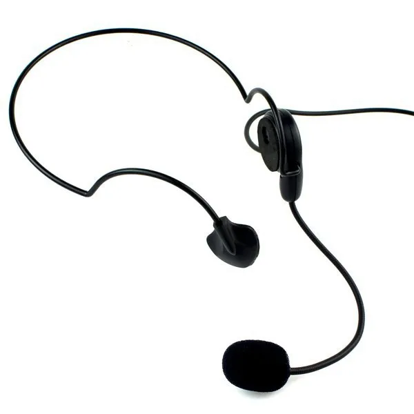 XQF 2pin 2 5 мм гарнитура микрофон палец PTT наушник для Kenwood TK 3107 Walkie talkie BaoFeng UV 5R Wouxun KG