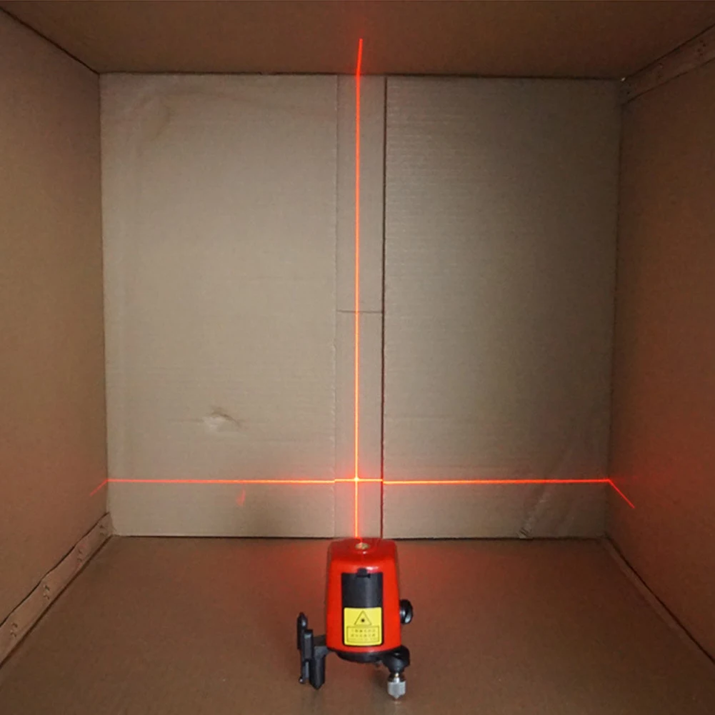 

360 degree self-leveling Cross Red Laser Level Wave length 635nm 1V1H Red 2 line 1 point Mini portable Instrument Diagnostic-too