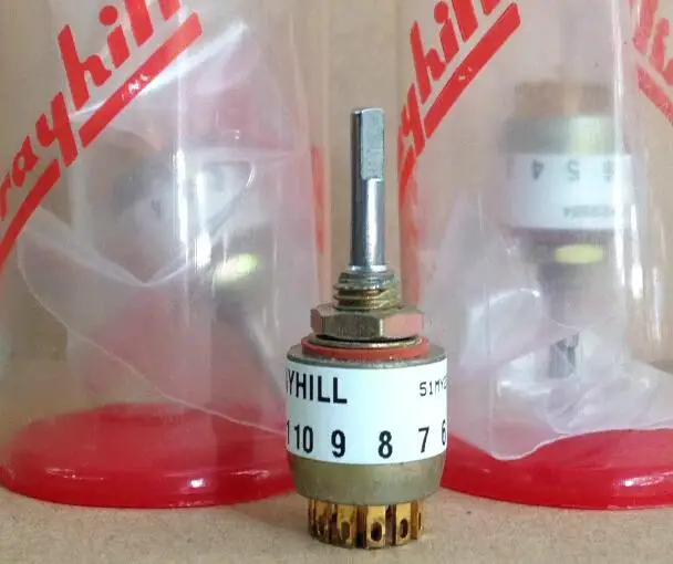 

GRAYHILL US imports of precision instruments 51MY23994 band switch rotary switch knife 5 files