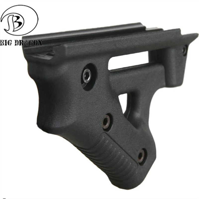 Тактический CL19 Triangl Grip нейлоновый зажим для страйкбола 21 мм 22 мм ширина рельса Черный игрушечный пистолет принадлежности для охоты Вечерние
