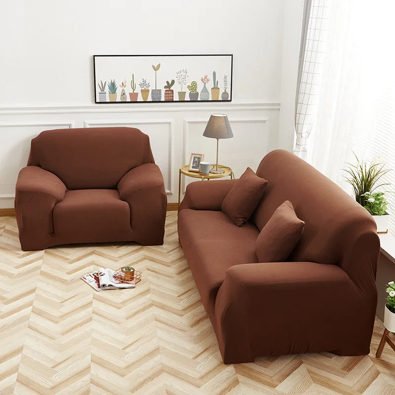 1/2/3/4-местный диван-кровать накидка на кресло протектор Loveseat чехол из стрейчевого эластичного материала для Гостиная для диванов