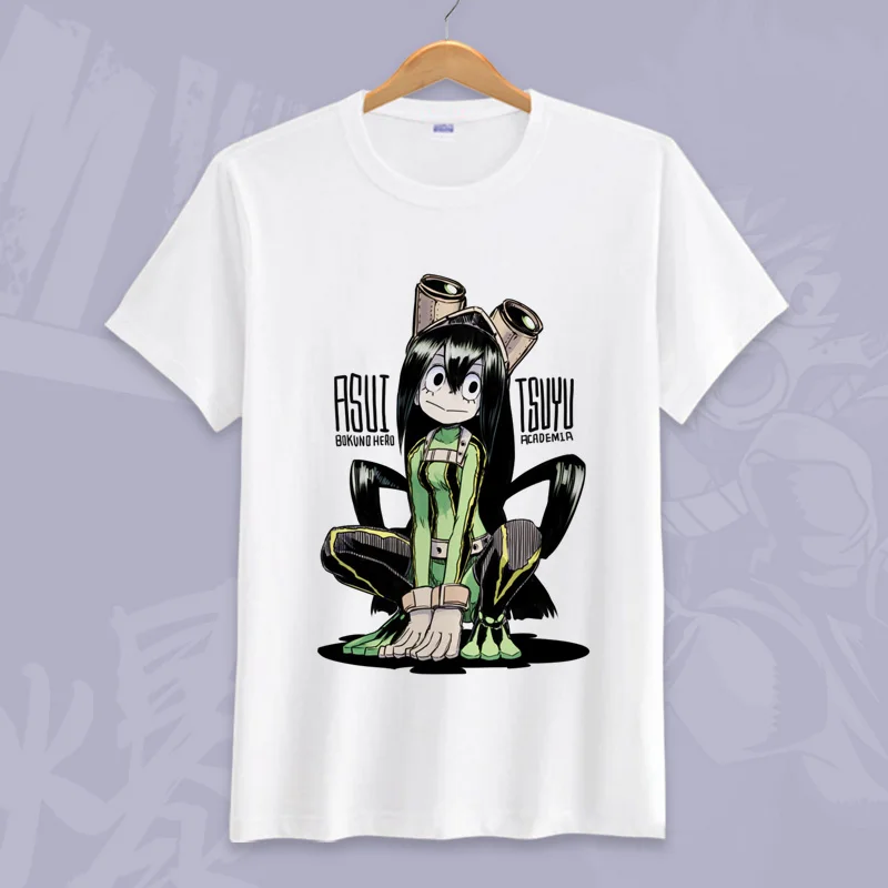 Coshome Boku No Hero Academia T-Shirt Short Sleeve Tee Shirt  My Hero Academia Izuku Midoriya Printed Summer Costume (9)