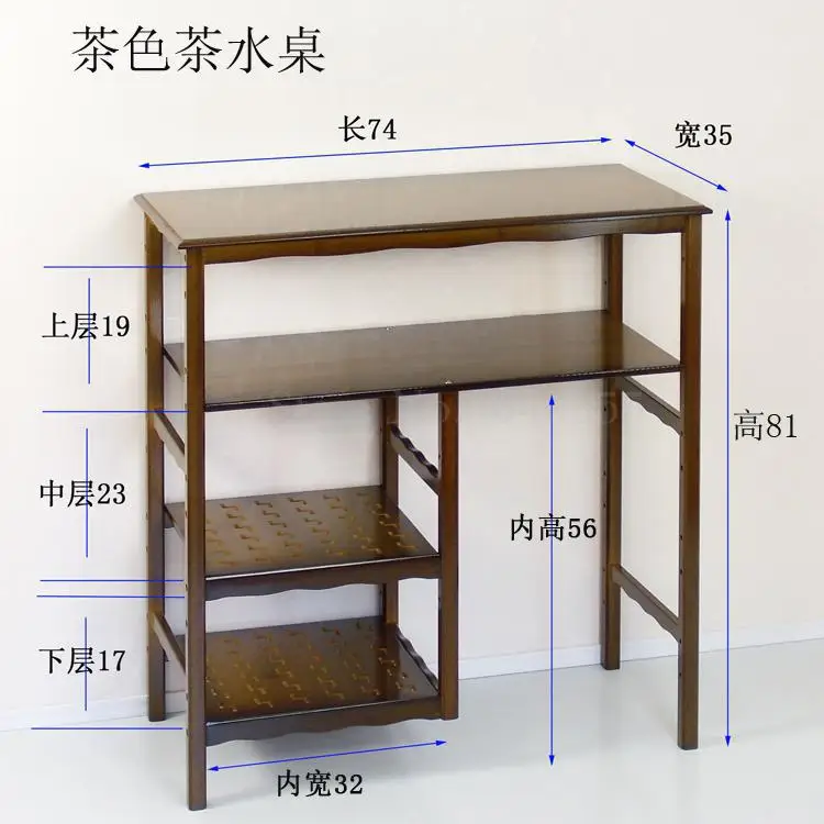 VIP 9 Simple bamboo sofa side mini coffee table tea rack tea cabinet removable side cabinet tea table corner table burning table - Цвет: VIP 9