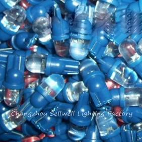 

GOOD!24V BULE LED lights show wide light T10 LED044-2 10pcs