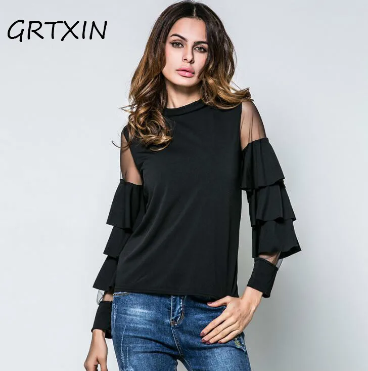 long sleeve bell shirts