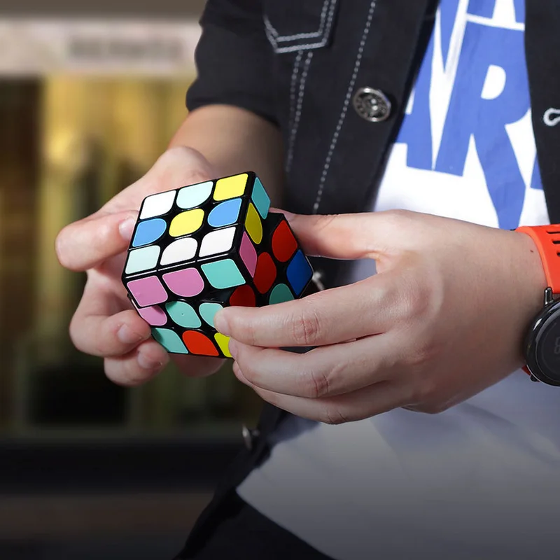 Обновленная версия Горячий Xiaomi Giiker супер Кубик Рубика I3S умный волшебный Магнитный Bluetooth приложение синхронизация головоломка игрушки куб