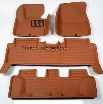 

Free shipping for 2013 for Hyundai Santa fe special floor mats Santa fe 5seat/7seats wear-resisting waterproof eco carpets