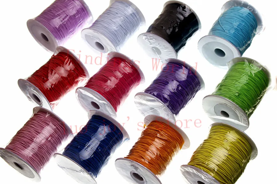 

DIY 1 Roll(100m) Latex Elasticity Resilience Beading Cord String Line Wire For Jewelry Making