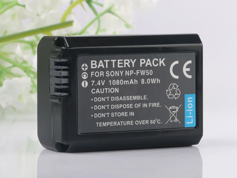 LANFULANG 2 шт. NP-FW50 NP FW50 аккумуляторная батарея для цифровой камеры+ Micro USB зарядное устройство для sony A5100 ILCE-5100 5100L 5100L/B/W Y