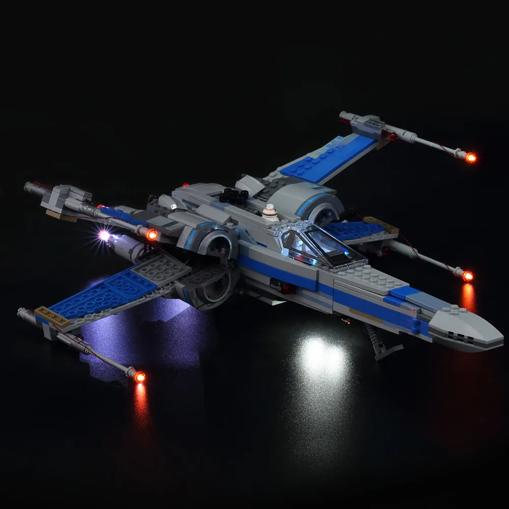 Светодиодный светильник Kyglaring (только светильник) для lego 75102 /75149 совместимый с 05029