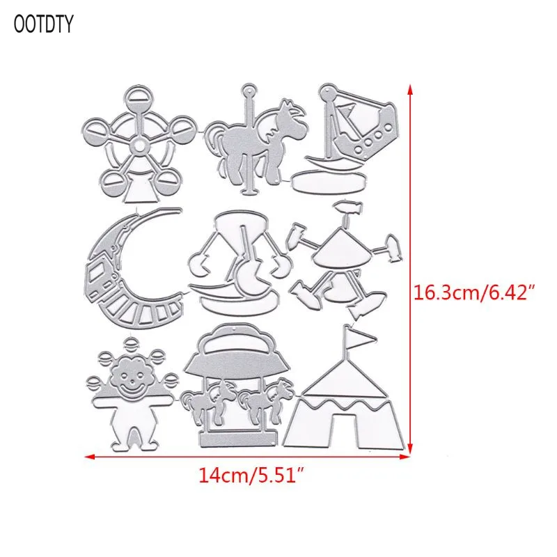 Площадка металлический прорезной трафарет для окраски DIY Скрапбукинг штамп для альбомов тиснение бумаги ремесла Декор OOTDTY