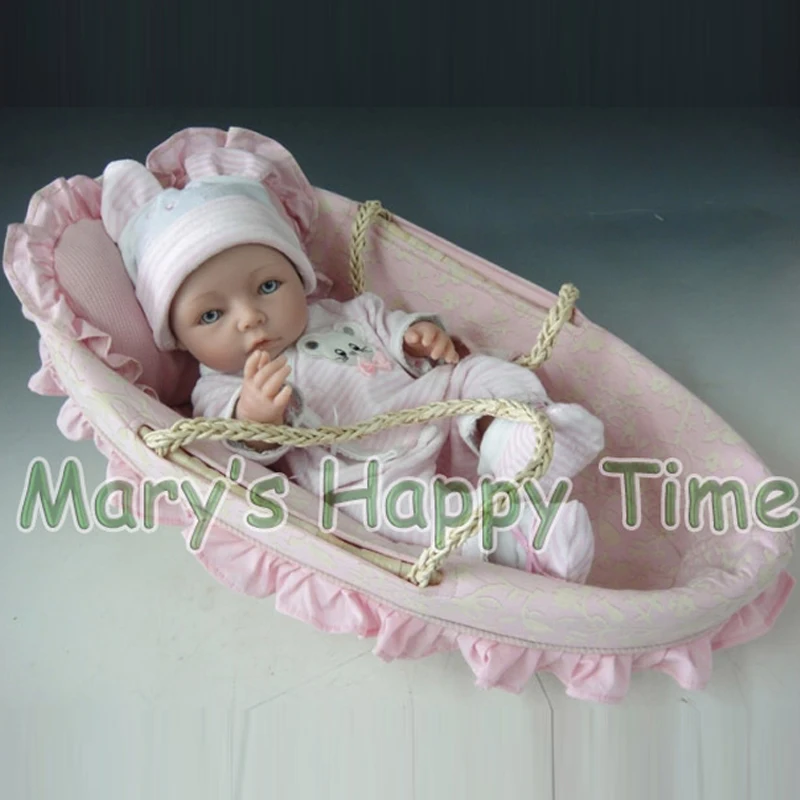 

40cm Silicone Reborn Baby Dolls 15" Handmade Girl Baby Reborn Doll Toy Gift for Children