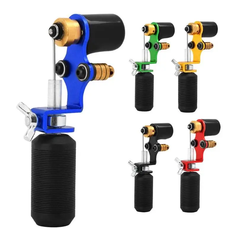 Aluminum Alloy Tattoo Machine Handle Body Art Rotary Tattoo Handle Grip Tube Tip Motor Tattoo ...