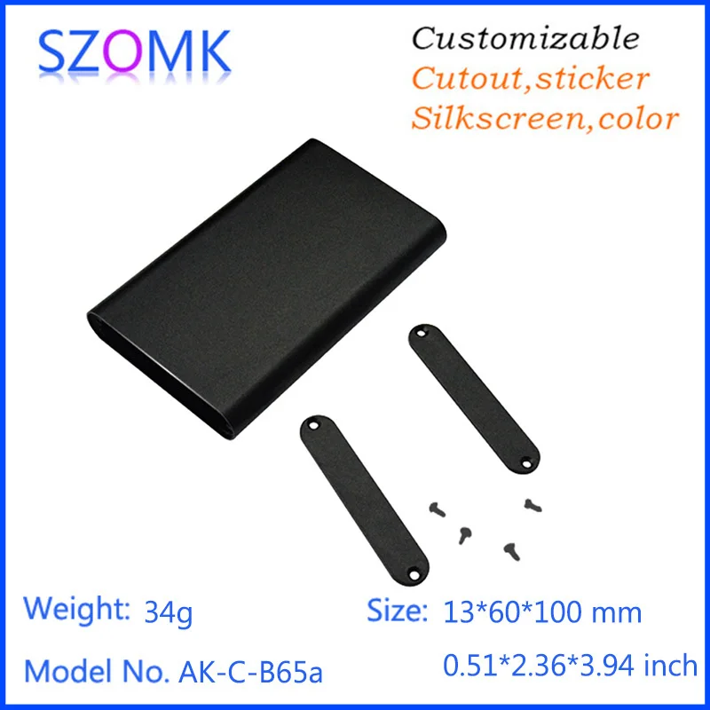 aluminum extrusion case szomk aluminum project box electronics enclosure for pcb aluminum amplifier housing box extruded junction box aluminum diy box pcb control enclosure electrical gps tracker outlet boxes    (1).jpg