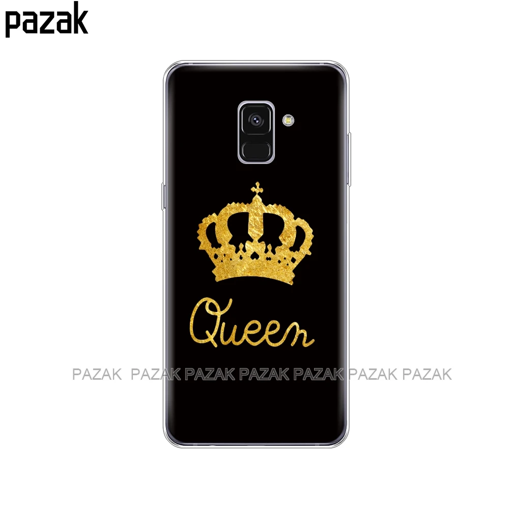34370 Силиконовый чехол для телефона samsung Galaxy A8 A530 A530F чехол для samsung A8 Plus A730 A730F прозрачный чехол s - Цвет: 34370