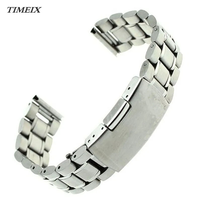 

22mm Stainless Steel Bracelet Watch Band Strap Straight End Solid Links High Quality Wholesale & Free Shipping,Dec 23*40
