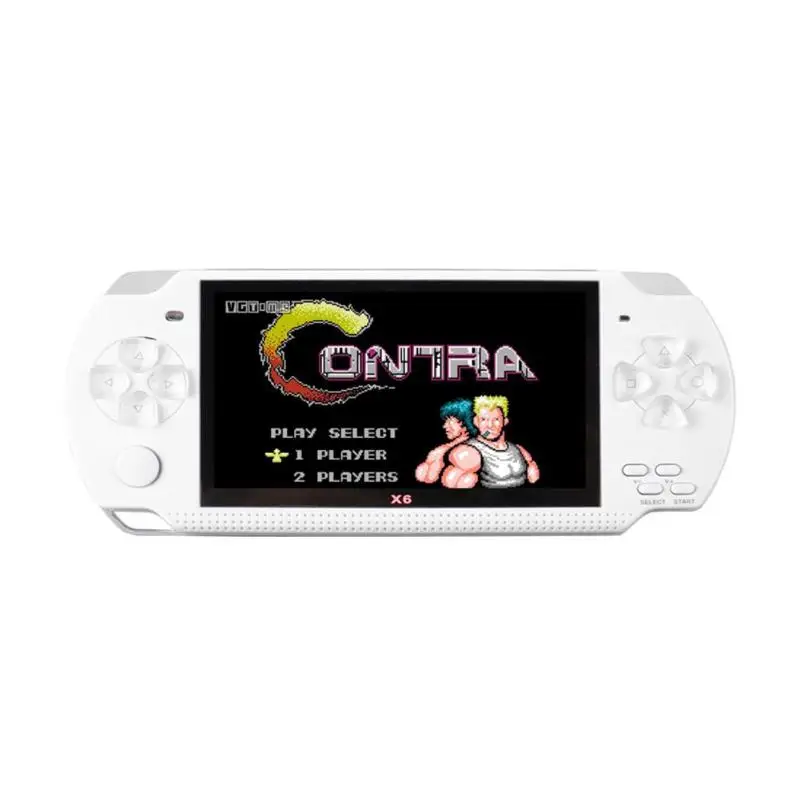 X6 4,3 inch игровая консоль ручной 8G памяти игровой автомат игры 16G карты памяти TF ручной игры игроки Лидер продаж