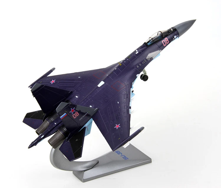 1/72 масштаб Sukhoi Su-35 Flanker-E/Super Flanker Fighter литье под давлением металлическая Сборная модель самолета Коллекция игрушек оригинальная коробка