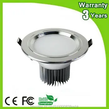 

(50PCS/Lot) 3 Years Warranty Super Bright COB LED Down Light Dimmable LED Downlight 5W Recessed Ceiling Bulb Spotlight