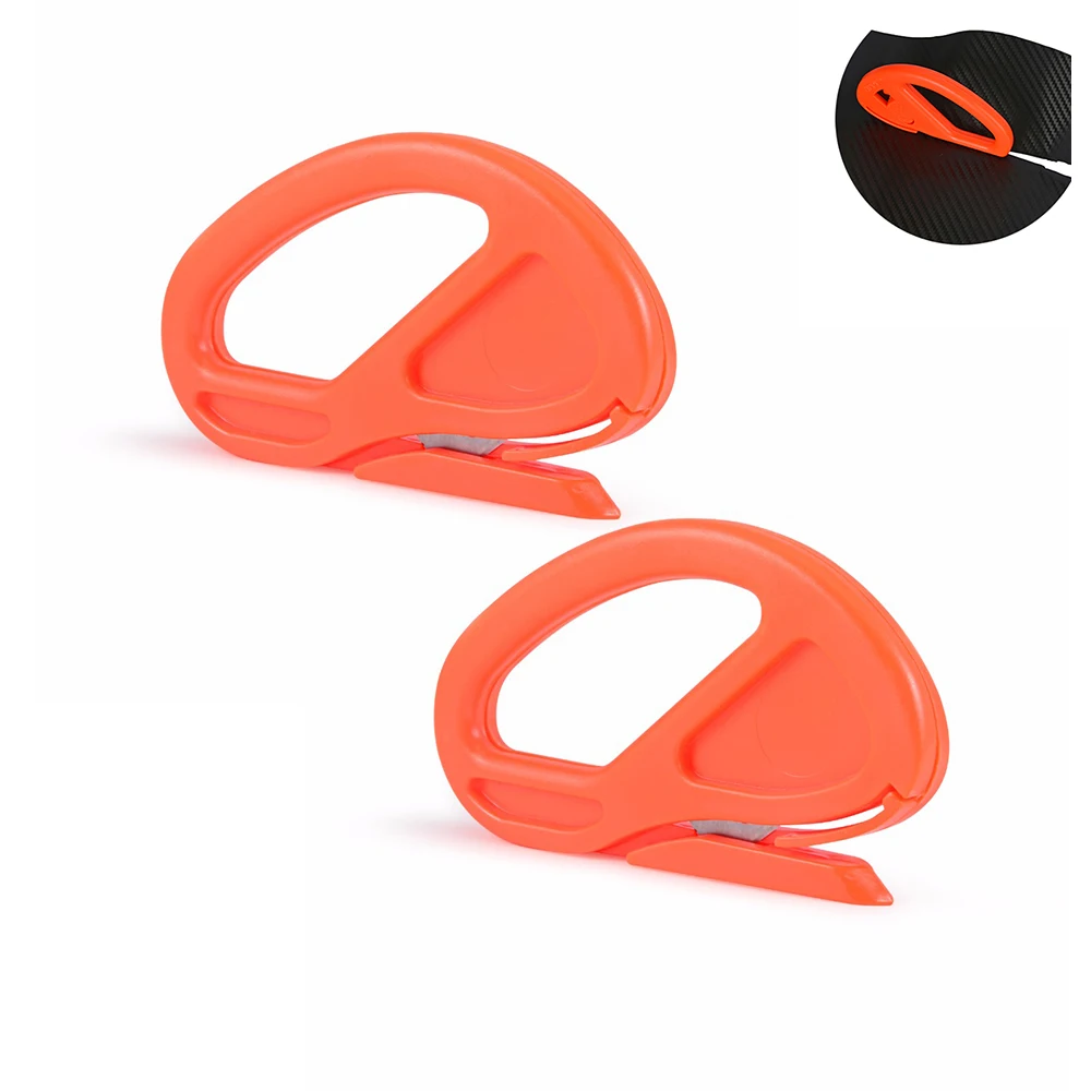 EHDIS 2pcs Paper Cutting Scraper Tool Vinyl Film Car Wrap Tool Vinyl