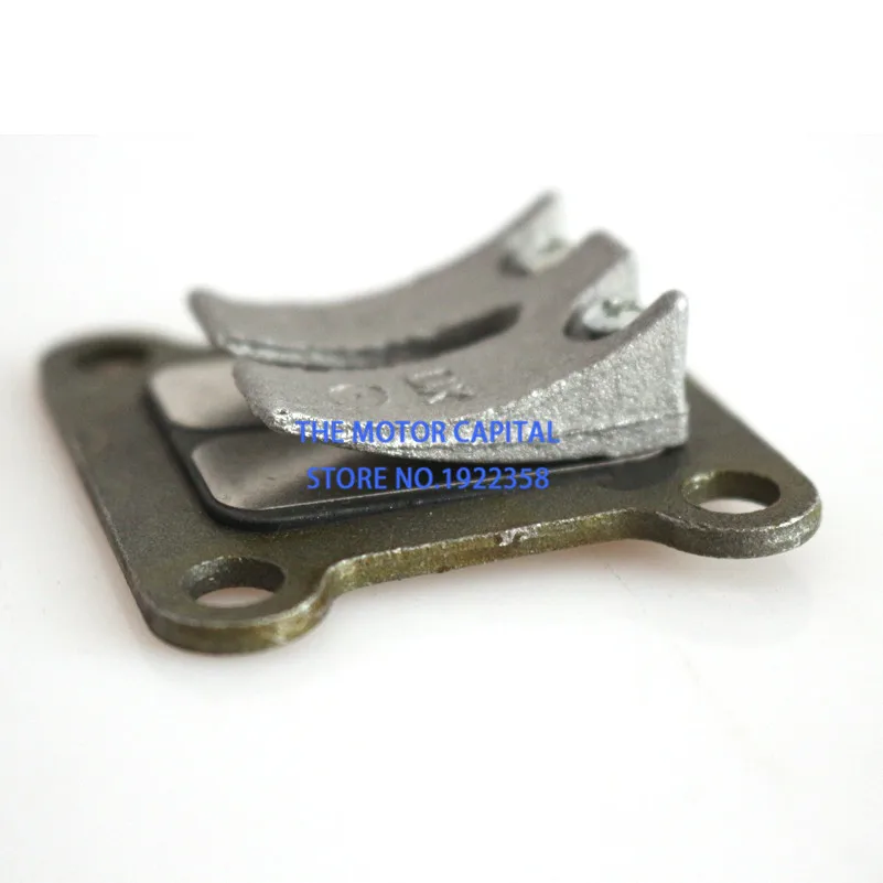 Reed Valve Block Plate For 2 Stroke 47cc 49cc Engine Pocket Bike Mini Moto Kids ATV Quad 4 Wheeler Dirt motor