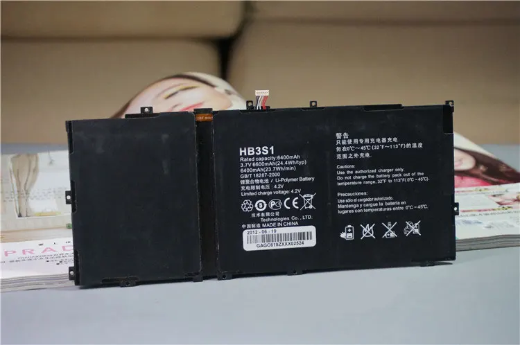 

ALLCCX high quality mobile battery HB3S1 for Huawei MediaaPad S10 S101U S101L S102U with good quality