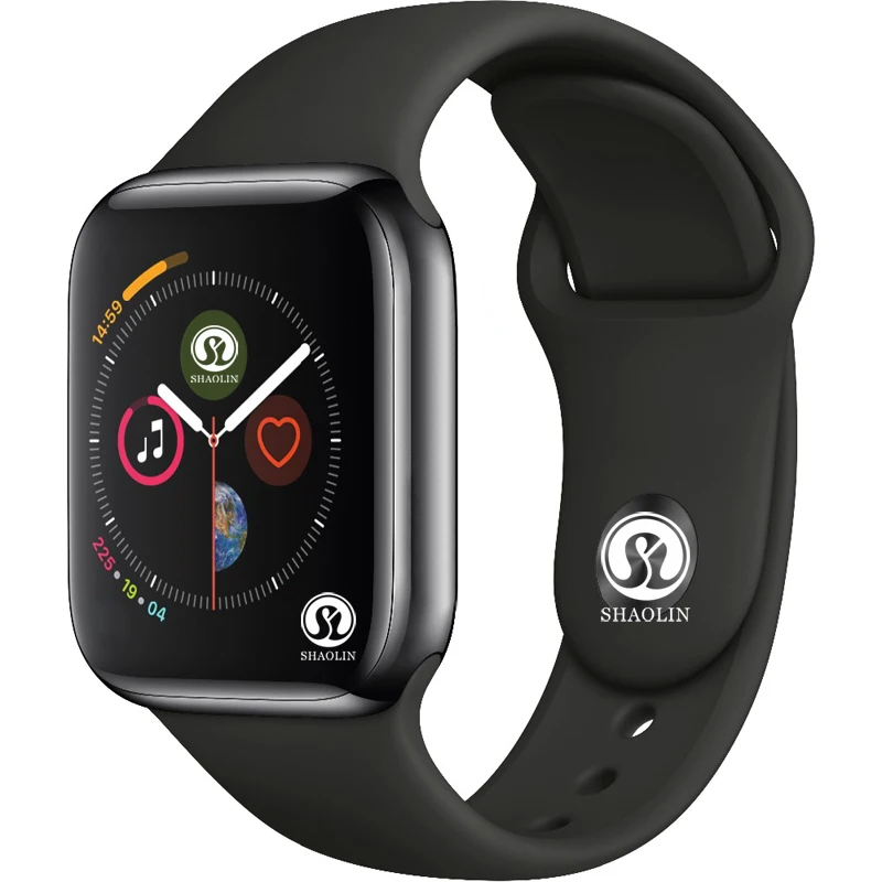 

Smart Watch Series 4 Clock Sync Notifier Support Bluetooth Connectivity for Apple iphone 5 6 7 8 X Android Phone Smartwatch