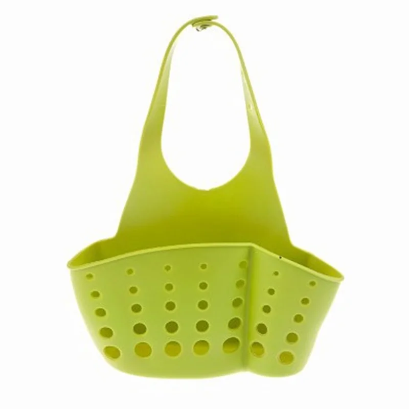 

Basket Bathroom Snap Sink Sponge Storage Adjustable Rack Hanging Accessory Kitchen Organizer Hanging Storage Holder Organizer