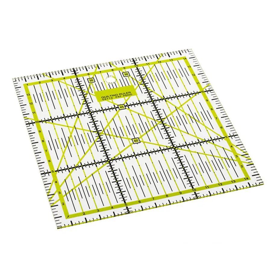 

Fashion Patchwork Sewing Craft Ruler Clothing Proofing Ruler Copy Yardstick Curve Rulers DIY Tools 15*15cm Ruler