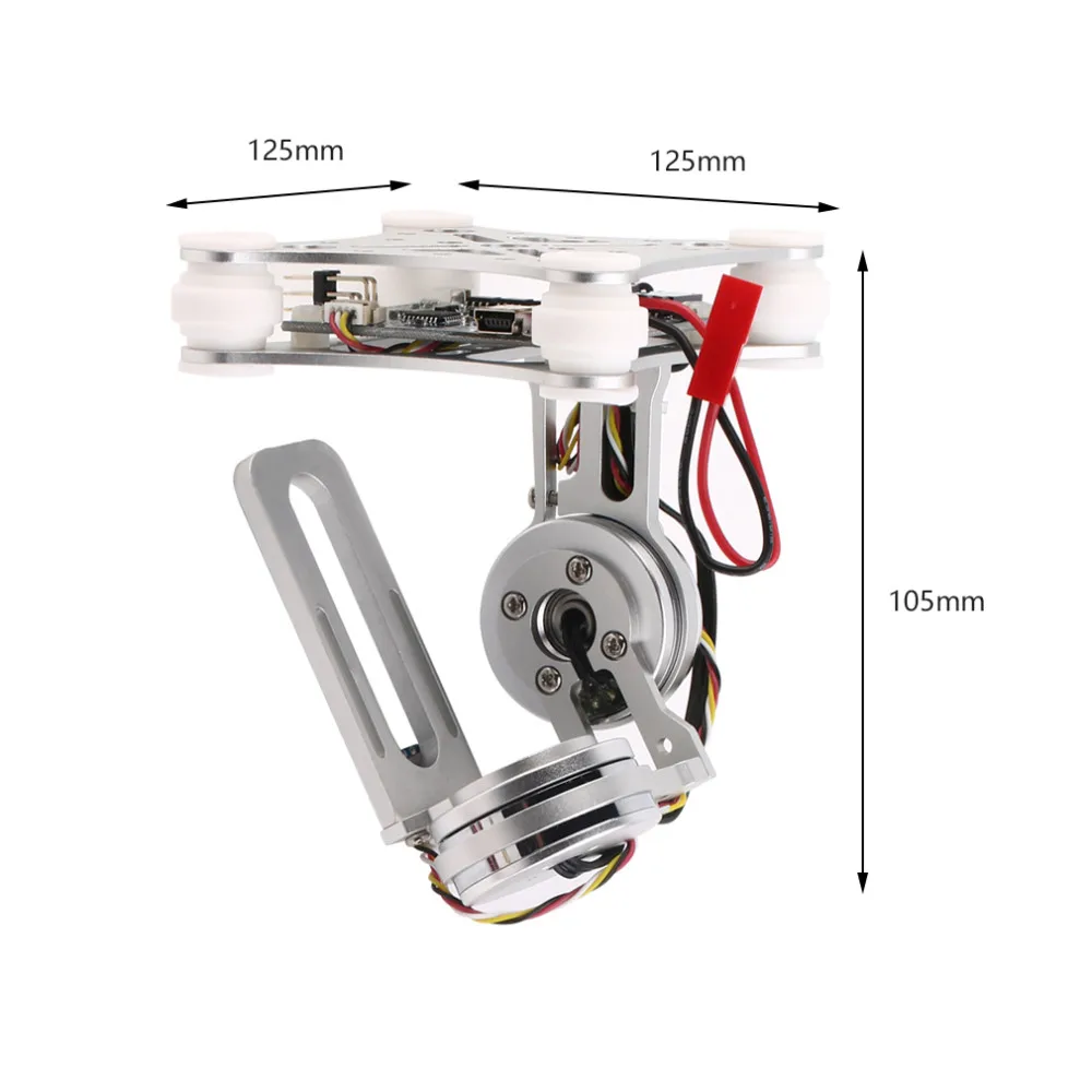 RTF 2 Axis Brushless Gimbal Camera with 2208 Motors BGC Controller Board Support SJ4000 Gopro 3 4 Camera For Rc Drone 26 aeProduct.getSubject()