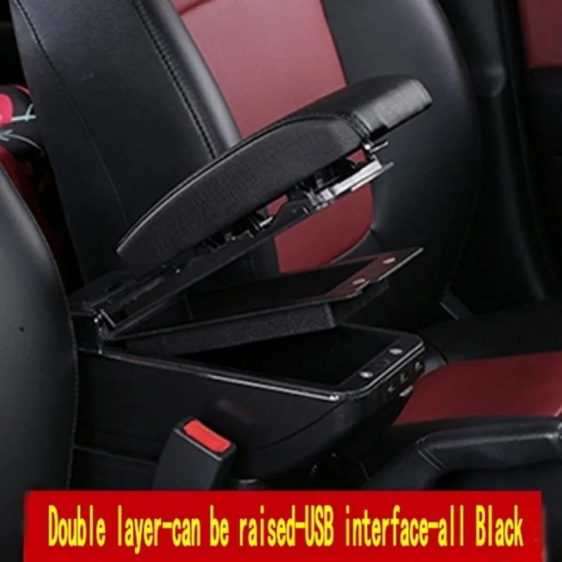 Подлокотник для MG3 2013- автомобильный вращающийся черный ящик центральная консоль