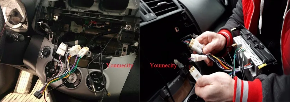 Discount Youmecity Octa Core Android 8.1 Car head unit Media Player for Toyota RAV4 Audio Video Stereo GPS Navigation Radio RDS Wifi 5