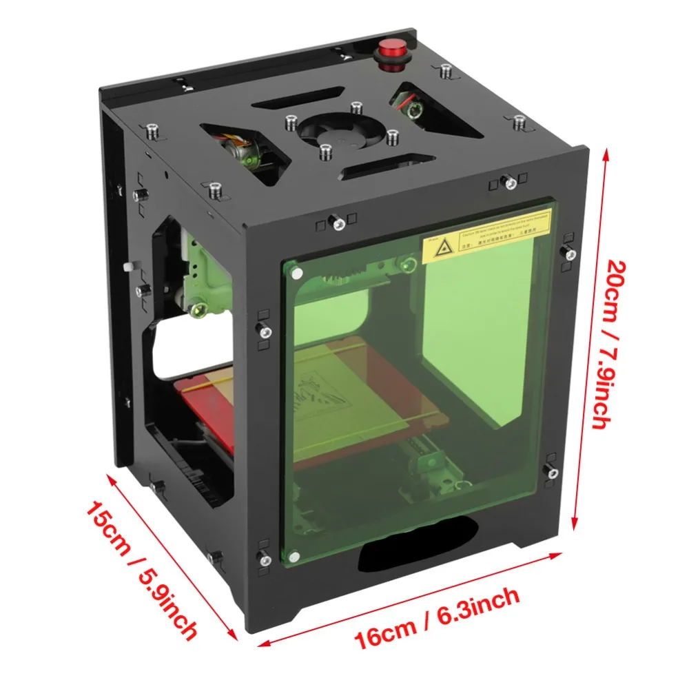 DK-8-KZ 1000 mW USB2.0 гравировка машина Автоматическая DIY лазерной печати гравер древесины лазерный гравер Off-line ЧПУ Управление 490x490px