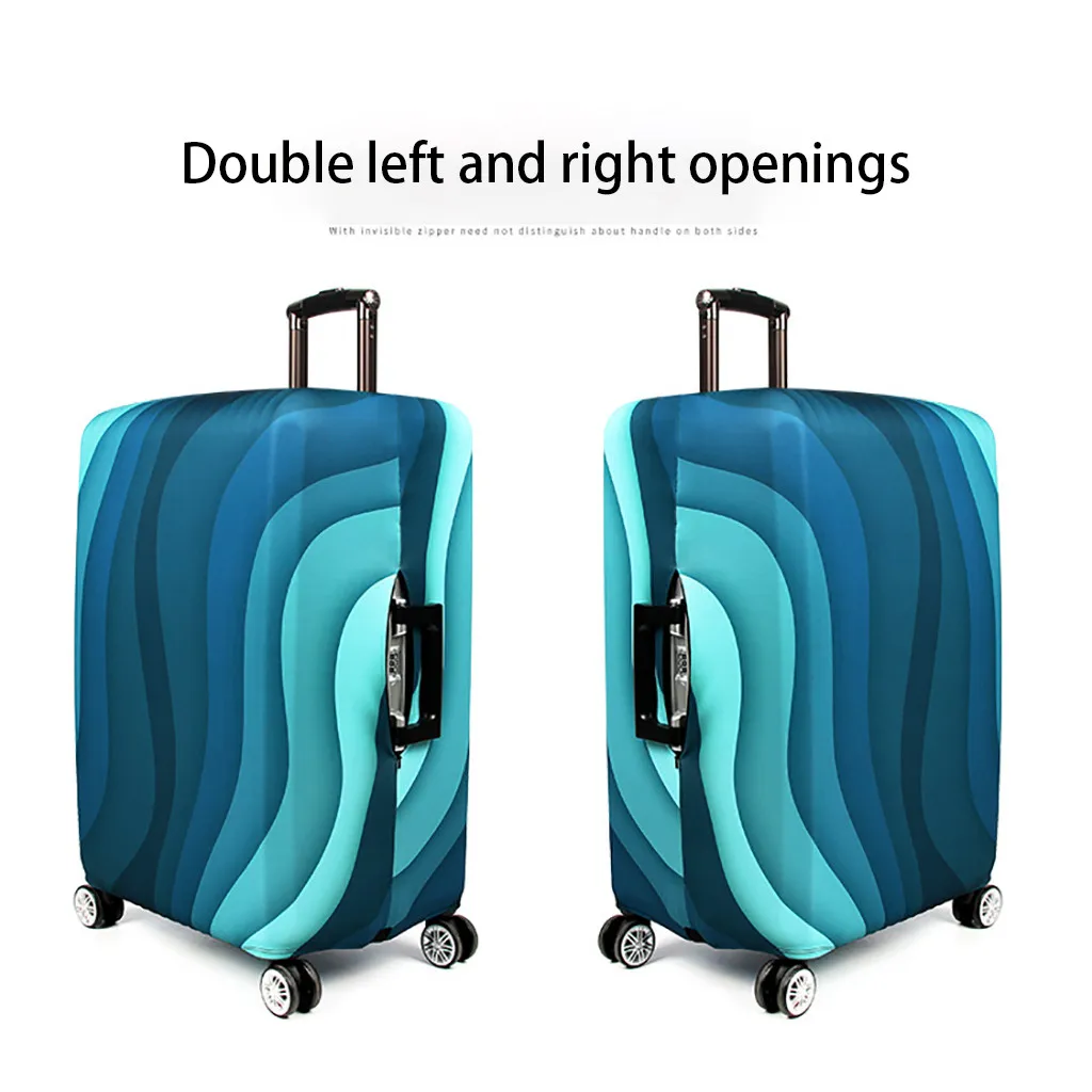 Aelicy Дорожный чемодан защитные шторки для багажника применяются к 18~ 30 дюймов чемодан пылезащитный чехол оболочка эластичность стрейч тележка чехол