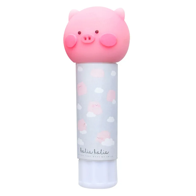 Настольная лампа веселый поросенок компактный клей карандаш сильные клеи палка
